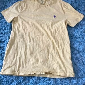 Yellow polo Ralph Lauren oversized tee